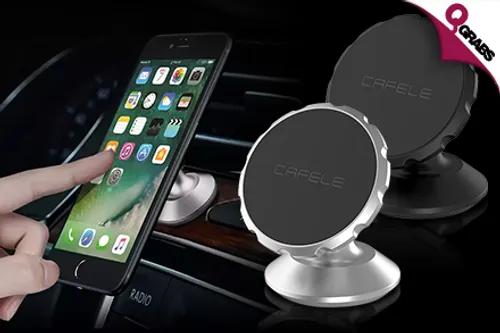 From QR39 Get a Magnetic 360-Degree Free Rotation Phone Holder! (Up to QR138 Value)